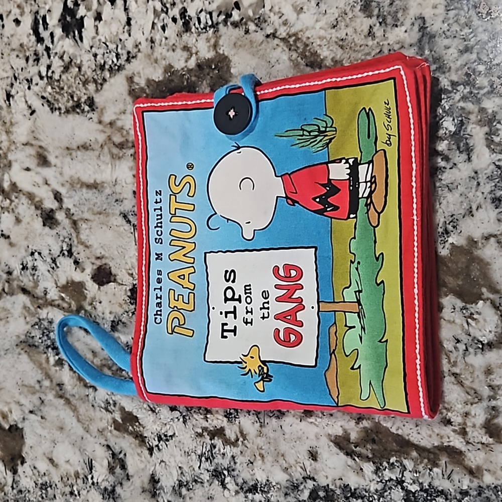 2/$10 Peanuts, hand-quilted book